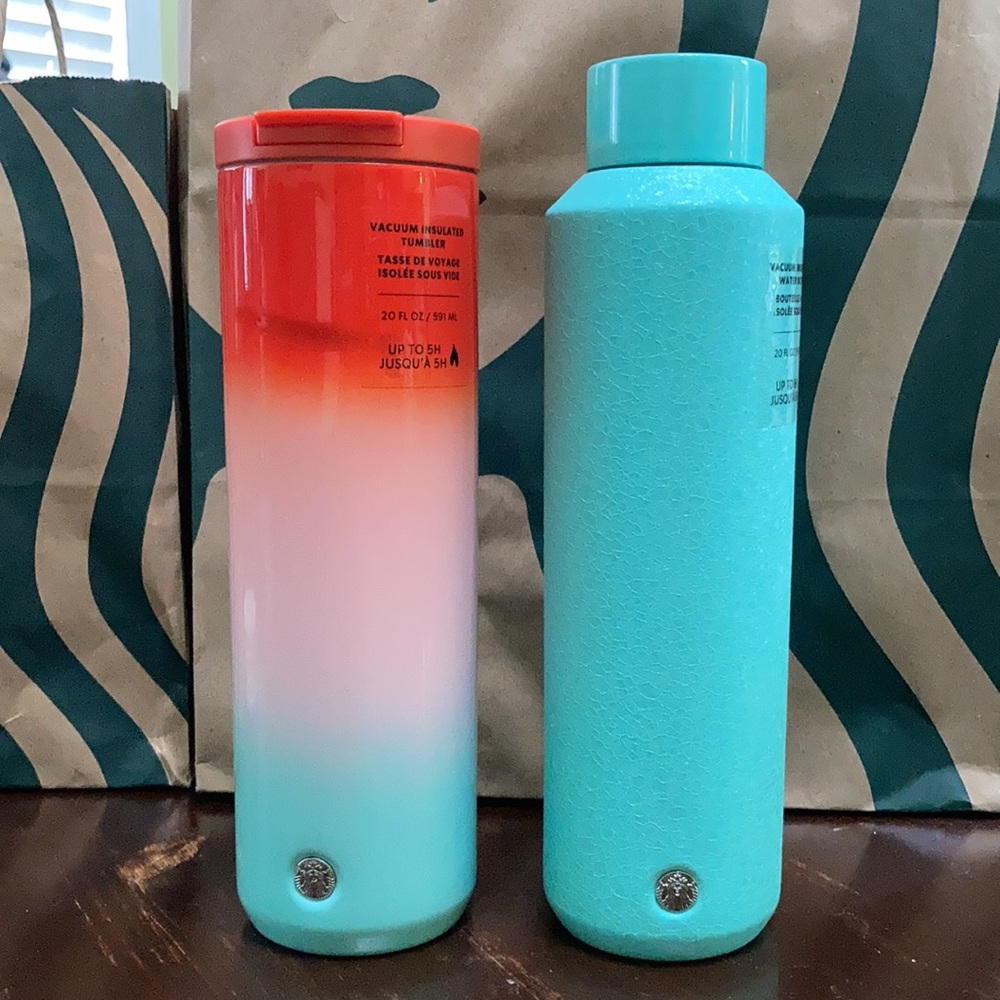 Starbucks Pink Striped Ombré Tumbler - Picture 9 of 10